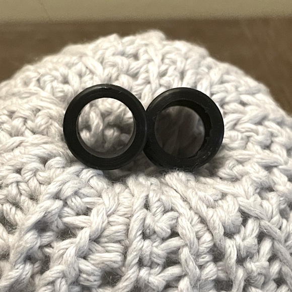 Jewelry - Black Silicone Gauges
